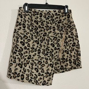 Cheetah Print Skirt